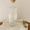 Botella de vidrio rayada 900 ML
