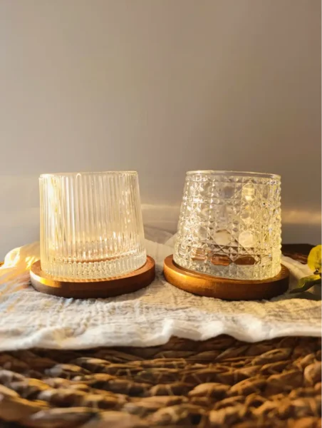 Home 15 Vasos Wisky 280ML con base
