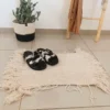 Alfombra Telar Algodón Rustica rectangular 60x40cm