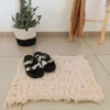 Alfombra Algodón Rustica cuadrada 60x40cm