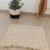 Alfombra Algodón Rustica cuadrada 60x40cm
