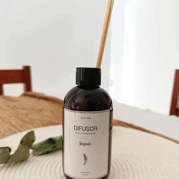 Difusor Aroma Jazmín 250cc con varillas