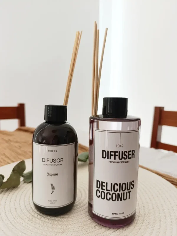 Difusor Aroma Jazmín 250cc con varillas