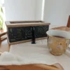 Caja de Te Rustica 3 divisiones