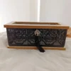 Caja de Te Rustica 3 divisiones