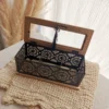 Caja de Te Rustica 3 divisiones