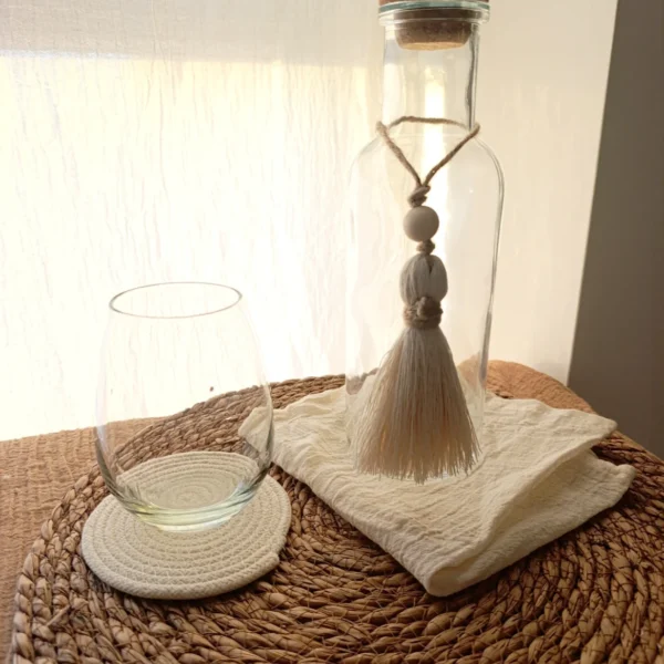 Botella Deco Boho Borla 900 ml