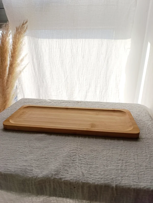 Tabla / Bandeja Bambú grande 16x45