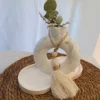 Borla madera boho
