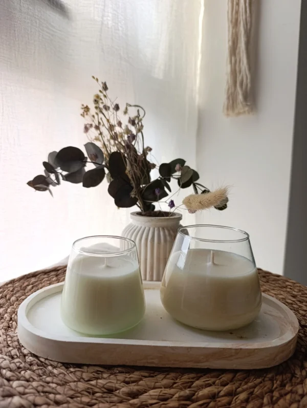 Velas de soja perfumadas