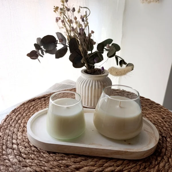 Velas de soja perfumadas