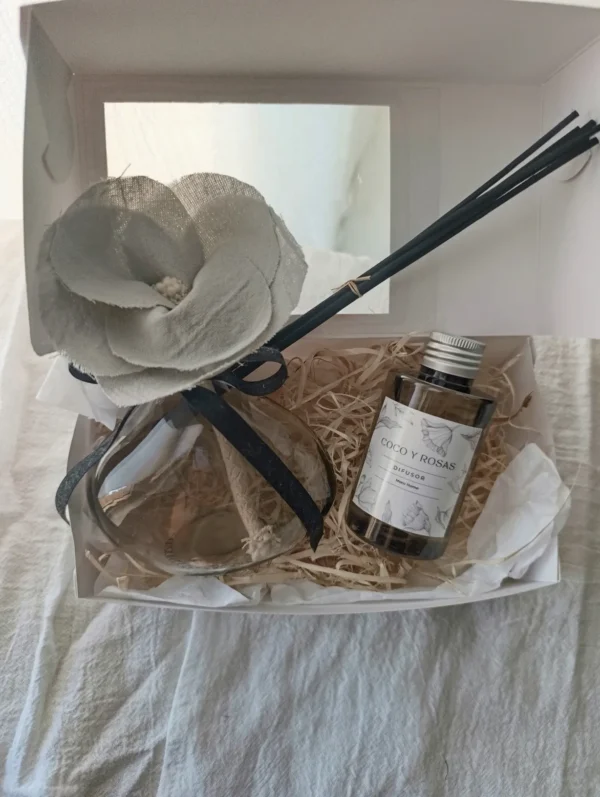 Box Difusor Bombé Flor mecha