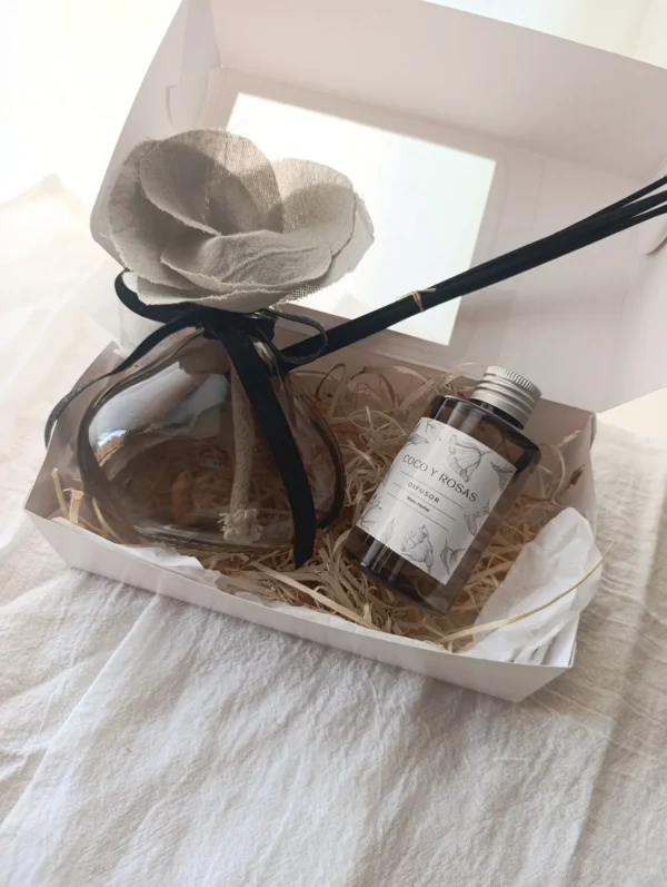 Box Difusor Bombé Flor mecha