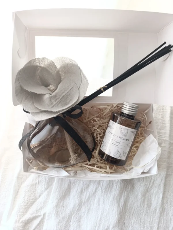 Box Difusor Bombé Flor mecha