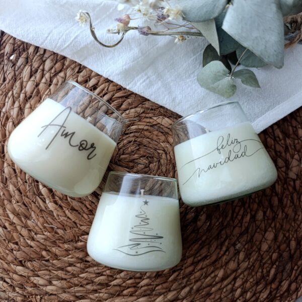 Velas Volcan mini navideñas