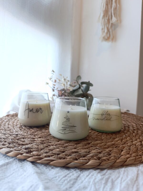 Velas Volcan mini navideñas