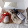 Box Vela Llavero y Home Spray - San Valentín