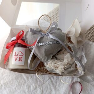 Box Vela y Corazón - San Valentín