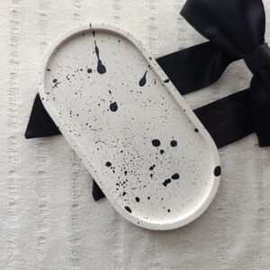 Bandeja Ovalo Yeso Splash