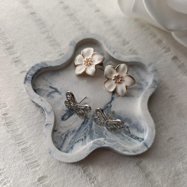 Bandeja flor marmolada