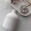 Florero yeso campana marmolada