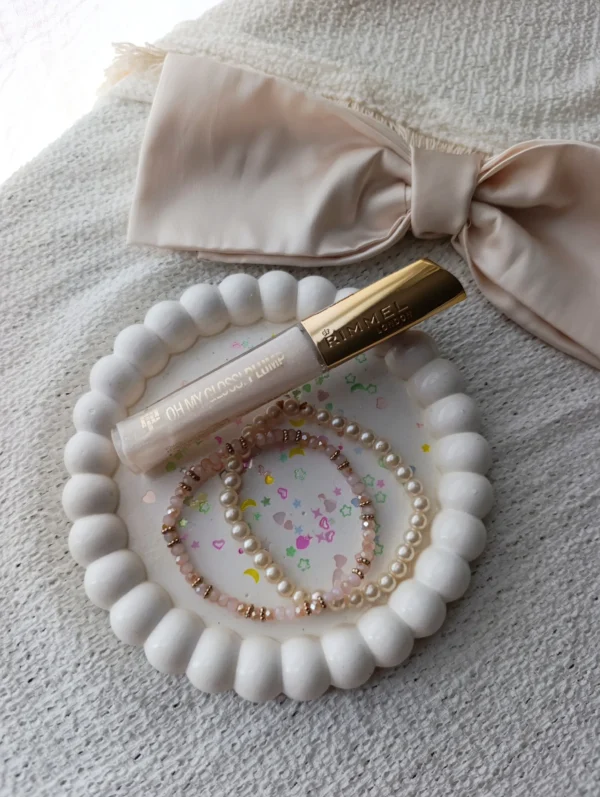 Bandeja Yeso Bubble blanca