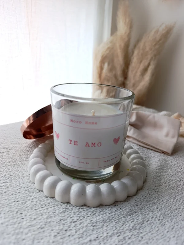 Bandeja Yeso Bubble blanca